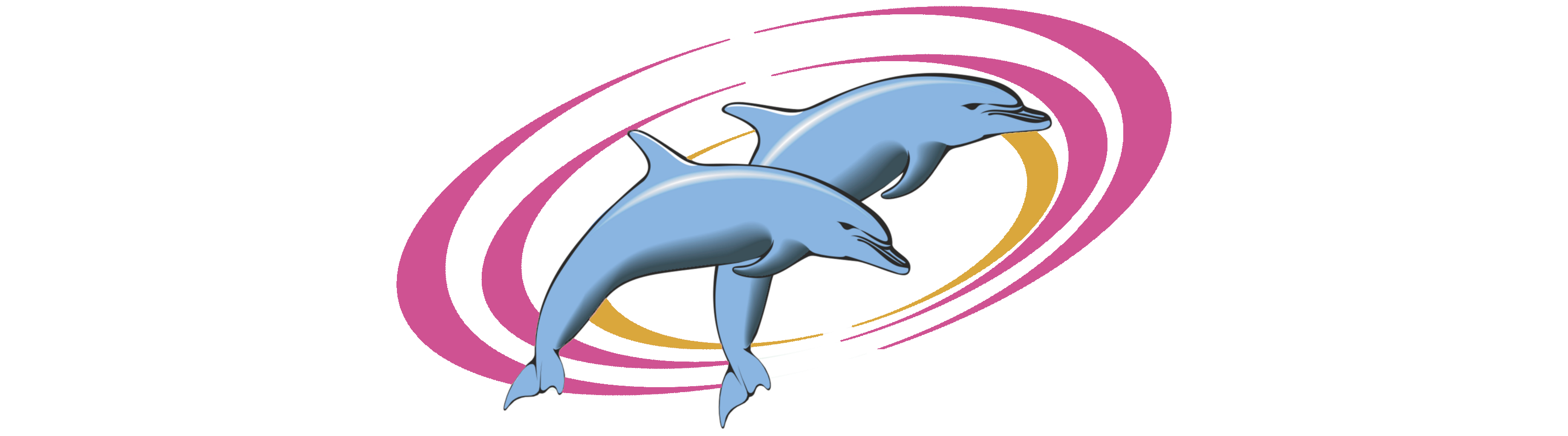 Логотип парлазин дельфины